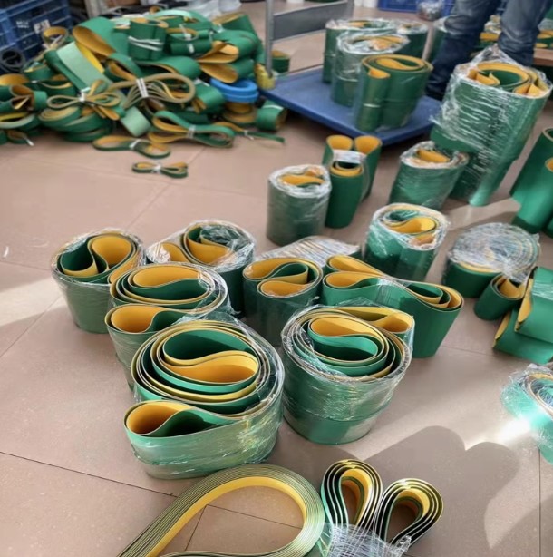 Dây đai dẹt vàng xanh